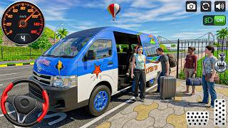 Van Simulator Game 3D: Vietnam Van city pick drop all passengers heavy duty - android gameplay screenshot 5