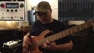 Eventide H90 Polyphony & Wormhole on Bass - Parallel Insert - No talking