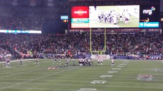 Patriots Recover Onside Kick vs Browns 12/8/13