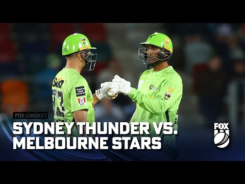 Sydney Thunder vs Melbourne Stars - Match Highlights  | 13/12/22 | FOX Cricket