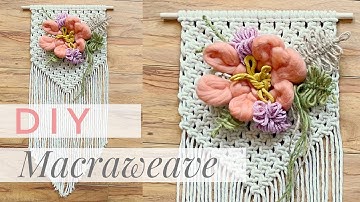 DIY Macrame Flower | Macraweave