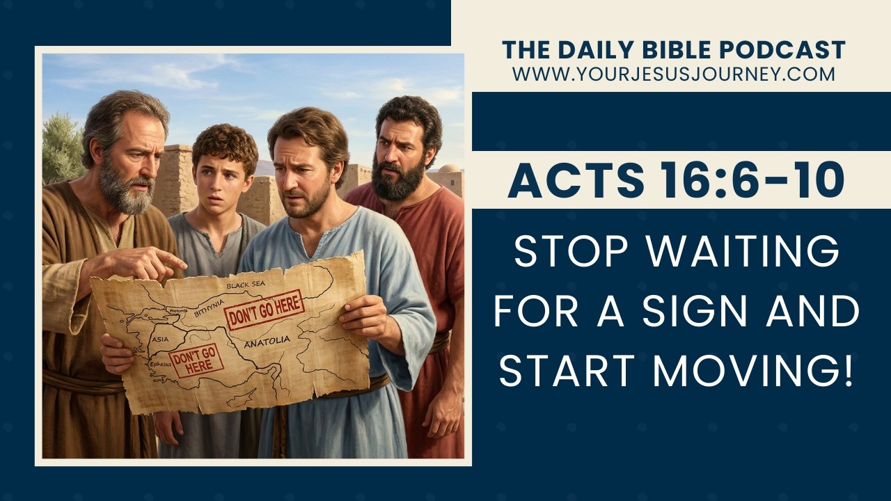 Feeling Stuck? Is Your Anchor Down? God Steers Moving Ships