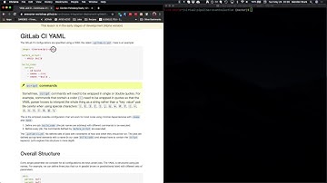 [GitLab CI/CD Tutorial] 04: YAML and CI