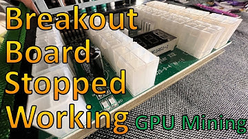 Breakout board stopped powering on?