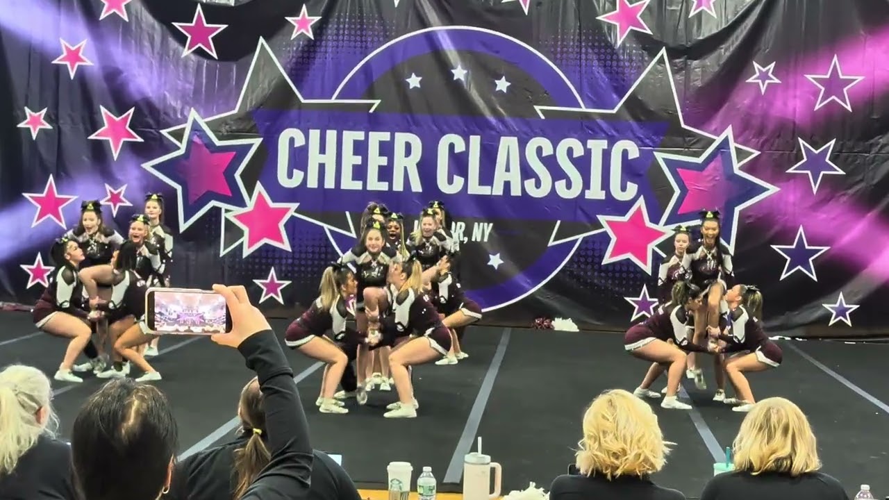 Greece Arcadia Varsity Cheer @ Victor highschool 