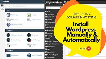 How to Interlink Domain, Hosting and Install WordPress Automatically & Manually through C Panel