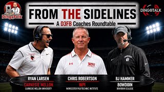 From The Sidelines A D3FB Coaches Round From The Sidelines A D3FB Coaches Round