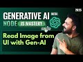 Generative AI with Node js in Hindi #18 Read Image with Google GenAI through UI