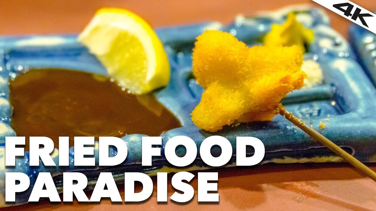 Japanese FRIED FOOD Paradise | Ginza, Tokyo [4K] | Yummy Japan