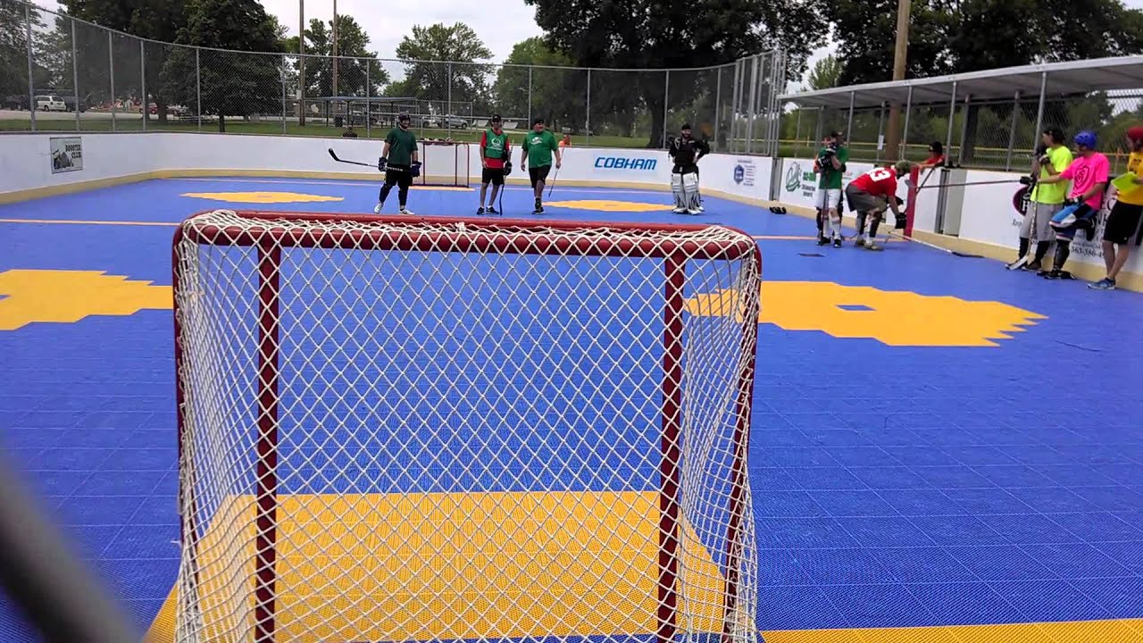 QC Dek Hockey Power Shot competition YouTube