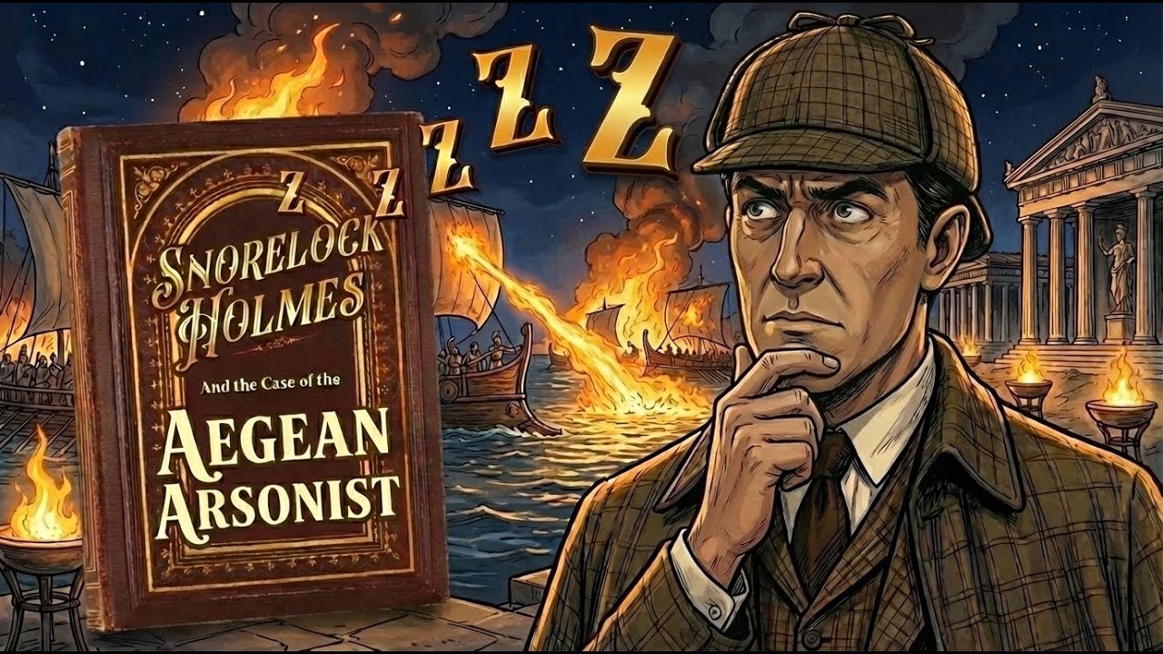 The Aegean Arsonist, Solving an Ancient Greek Fire Mystery |NO ADS|  Snorelock Holmes Sleepy History