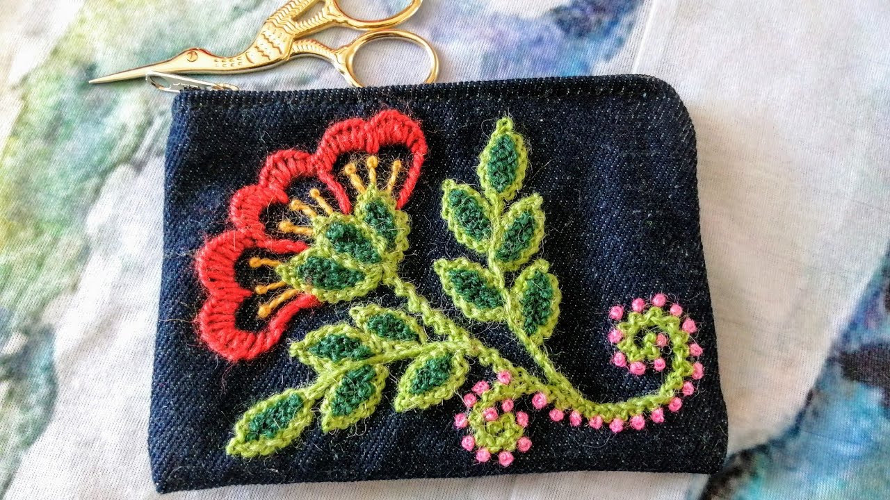 Embellece tus Monederos y Cartucheras con Bordado Ayacuchano