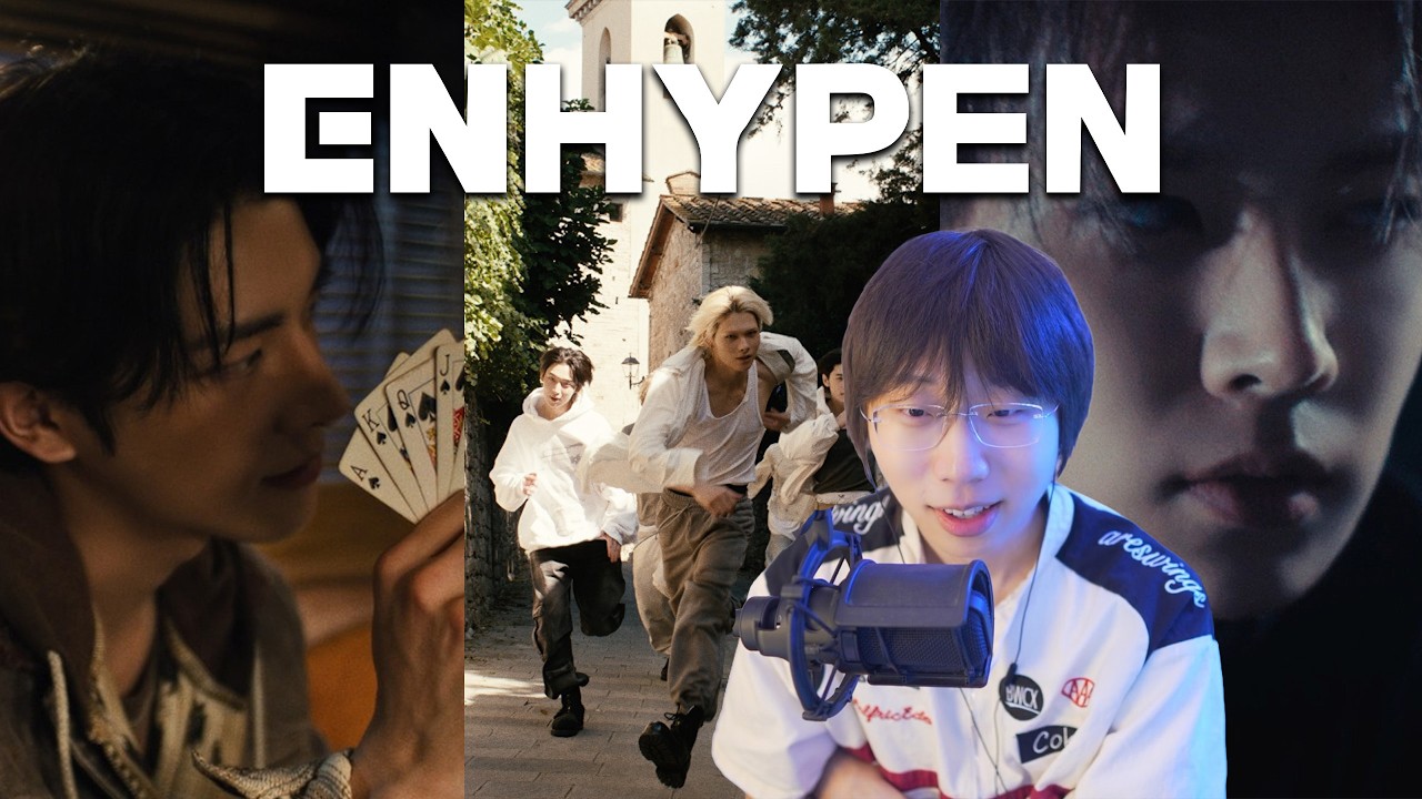 Музыкант восхищается клипами ENHYPEN «Big Girls Don’t Cry», «Stealer» и «No Way Back».