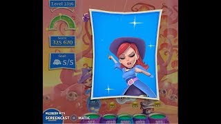 Bubble Witch 2 -- Level 2316 -- NO BOOSTERS