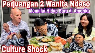 PERJUANGAN 2 WANITA NDESO MEMULAI HIDUP DI AMERIKA‼️DINNER DENGAN SALAD SAYUR