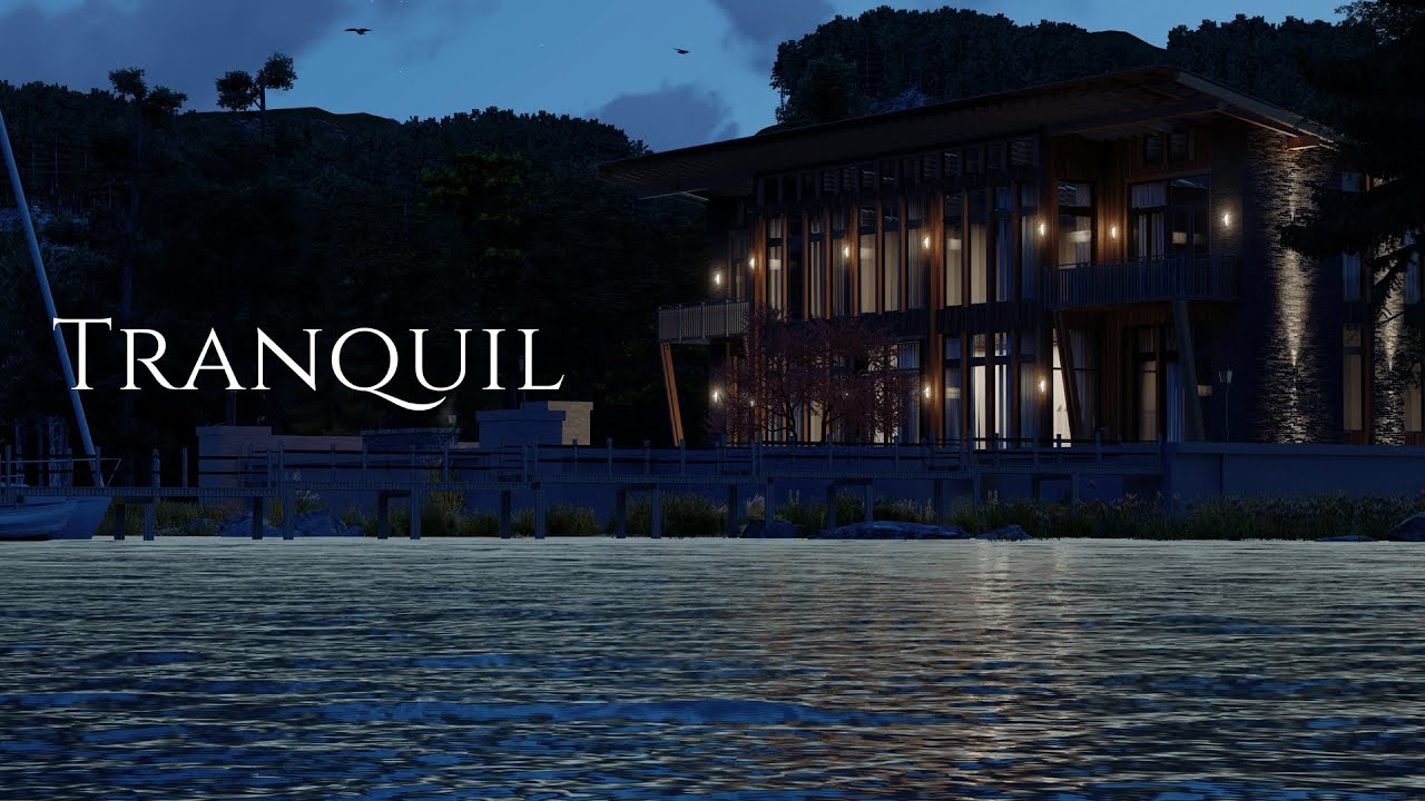 Tranquil  - A Lakeside Villa  |  Architectural Cinematic Visualization