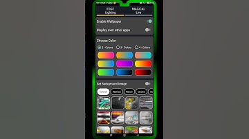 How To Set Border Light Any Android Mobile || Border light kaise lagaye kishi  bhi mobile me #short