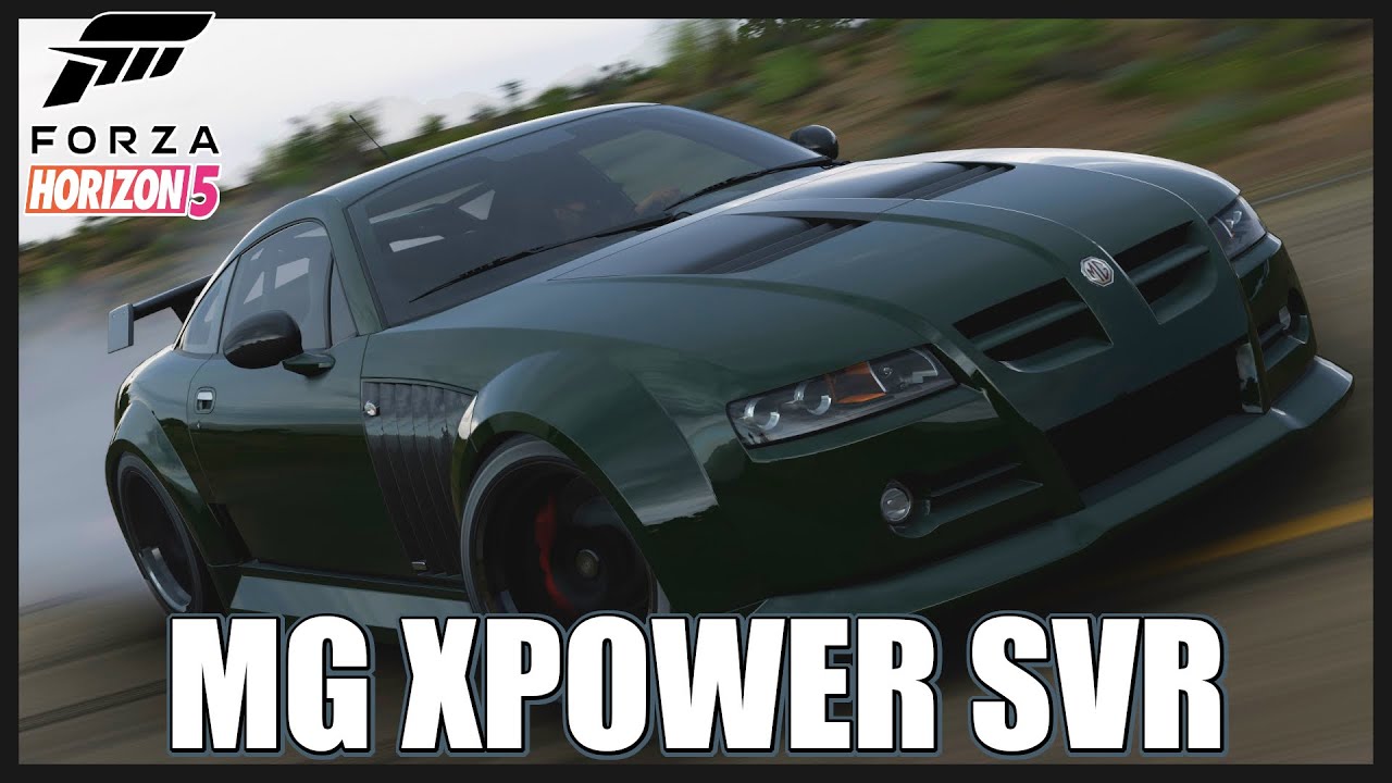 The MG Xpower SV-R Is A overlooked Car Pass drift machine -Forza Horizon 5 Drift Build/Tune