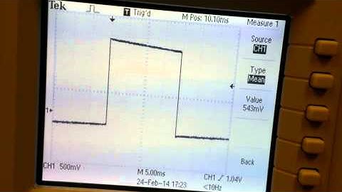 PWM Program Debugging With an Oscilloscope