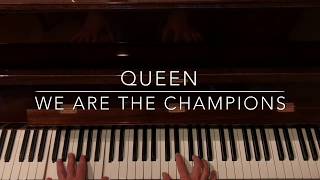 Queen - We Are The Champions - Solo Piano