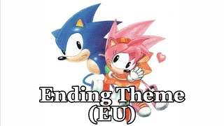 Sonic CD (EU) - Ending Theme ~ “I Wanna Be (A Hero Just Like You)”