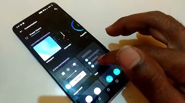 How to update display colour in oneplus 7t   mobile dark mode settings