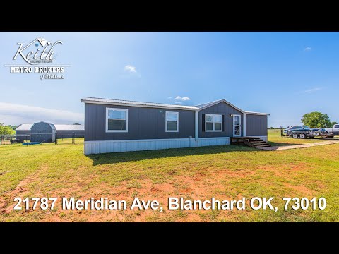 21787 Meridian Ave, Blanchard, OK home video tour