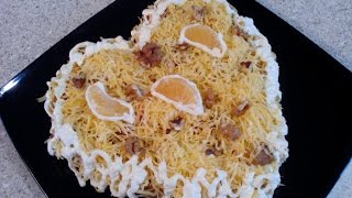 САЛАТ НА ПРАЗДНИЧНЫЙ СТОЛ! Салат с хурмой и курицей САЛАТ НА ПРАЗДНИЧНЫЙ СТОЛ! Салат с хурмой и курицей