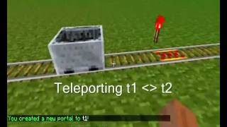 Traincarts - Teleport - Minecraft