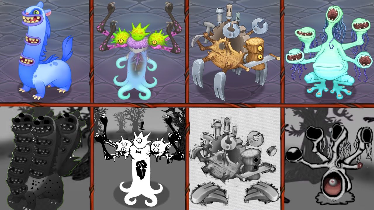 All My Singing Monster Vs  Nightmarish Limbo ~ MSM #LIMBOPYP