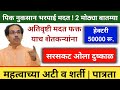 यांना नुकसान भरपाई मिळणार | अतिवृष्टी नुकसान भरपाई | पिक नुकसान भरपाई मदत | अटी व शर्ती पात्रता 2020