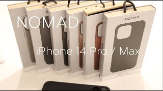 The Best Leather Cases for iPhone 14! - Nomad - Entire Line Up Hands On review