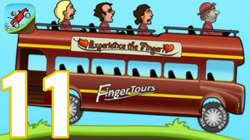 Hill Climb Racing - Gameplay Walkthrough Part 11 -TOURIST BUS (iOS, Android).