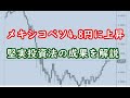 メキシコペソ円が4.8円まで回復！暴落時に買う堅実投資法はうまくいくのか？