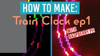 Making a Train Clock using a 64x64 LED Matrix screenshot 2