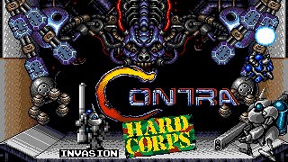 Contra Hard Corps - INVASION v3.3 (Browny blue)