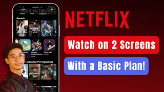 How To Watch Netflix On 2 Screens With Basic Plan