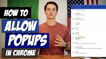 How to Allow Popups in Your Web Browser