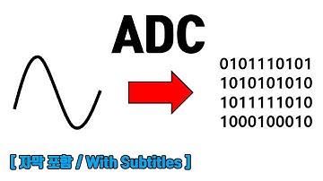 아날로그 디지털 변환 과정 [자막 포함] | Analog to Digital Signal Conversion Process
