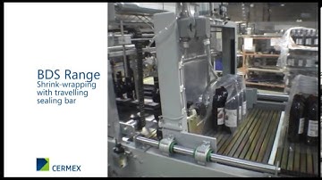 Shrink wrapper with travelling sealing bar : BDS Range