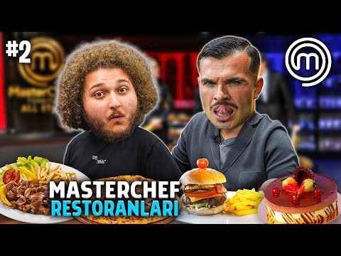 MASTERCHEF YARIŞMACILARININ RESTORANLARINA GİTTİK ! 2 w/@bicimali