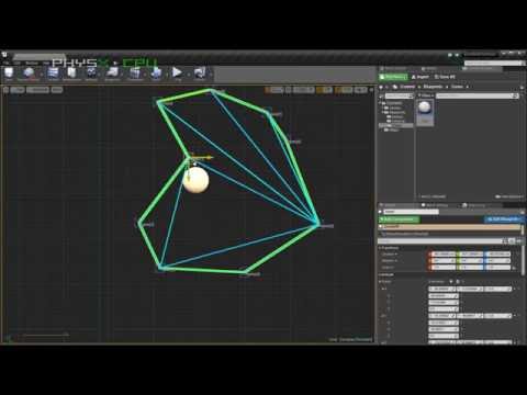 UE4 - Blueprints shape (polygon, geometry) triangulation