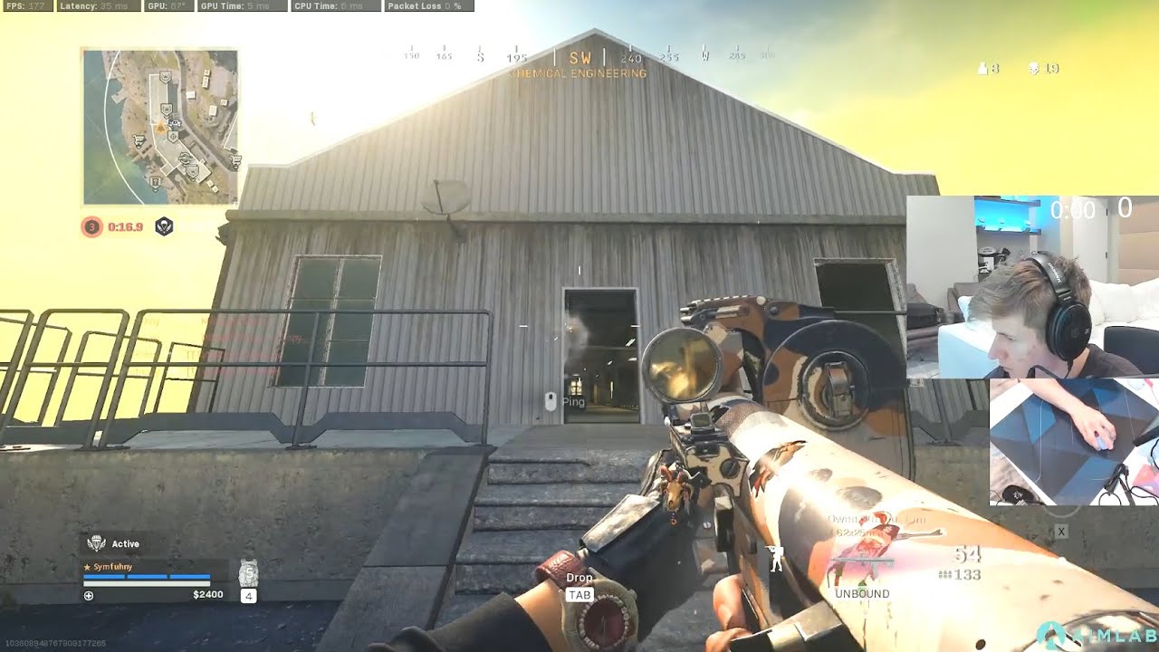 SYMFUHNY WAS RANDOMLY SHOOTING FOR THIS 200IQ BAIT😳