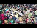 أهل مصر طبل بلدي وسط ميدان البحيرة احتفال ا بفوز السيسي 