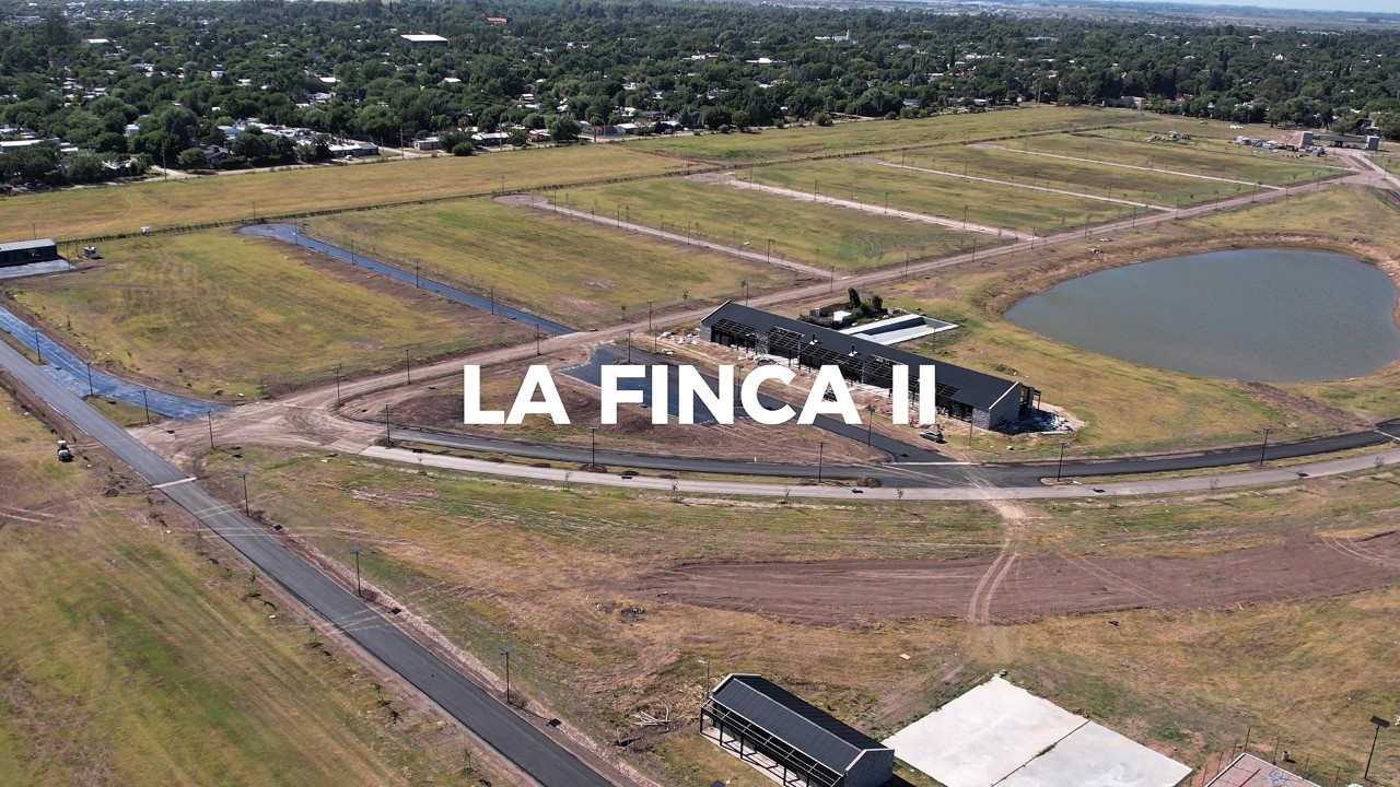 EN VENTA - LOTES EN LA FINCA II - BARRIO CERRADO