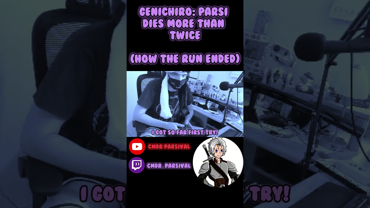 I hate lightning #femboy #genichiro #gaming #sekiro #twitch #twitchstreamer #sekiroshadowsdietwice