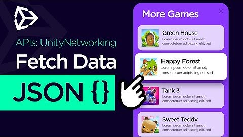 Unity load data from server in JSON format ,load images