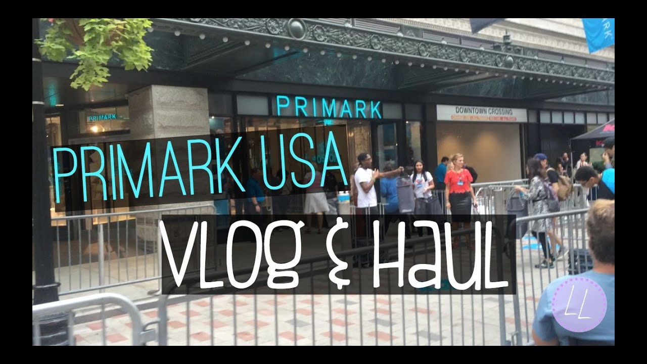 Primark USA Vlog + Haul Looks by Lydia YouTube