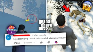MEMBONGKAR MISTERI Makhluk Aneh & Tengkorak di NORTH YANKTON GTA 5 - Rahasia Easter Eggs Monster !!