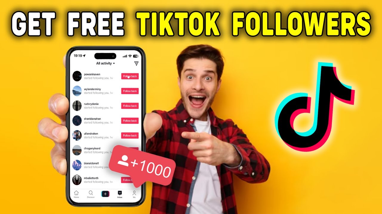How To Get Free TikTok Followers Using App - YouTube